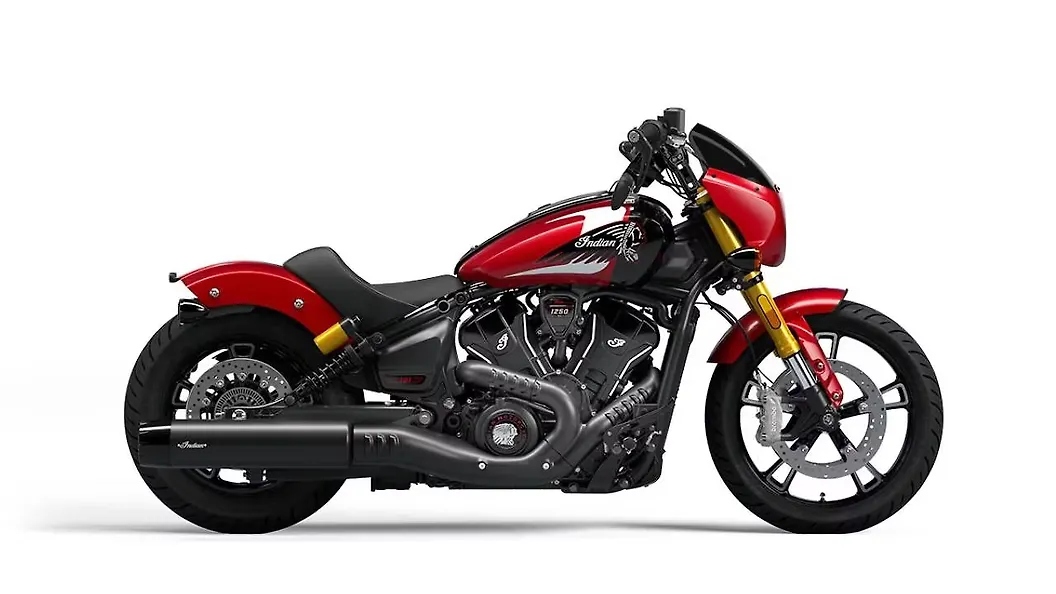 Sunset Red Metallic with Graphics